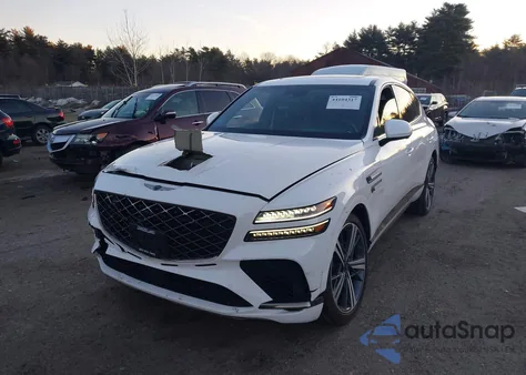 2025 Genesis Gv80 Coupe 3.5T E-Sc from USA, damaged, VIN KMUJBESC9SU282005